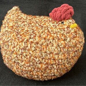 Handmade Crochet Chicken Plush